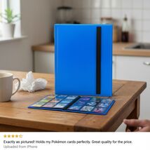 Card Binder 9-Pockets, Trading Card Binder, 20 Pages, 360 Card Capacity ... - $241.32 MXN