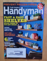 The Family Handyman December 2016 January Winter 2017 Fast &amp; Easy Shelves - $9.68