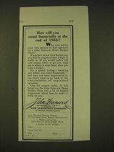 1933 John Hancock Life Insurance Ad - How will you stand financially at ... - £14.74 GBP