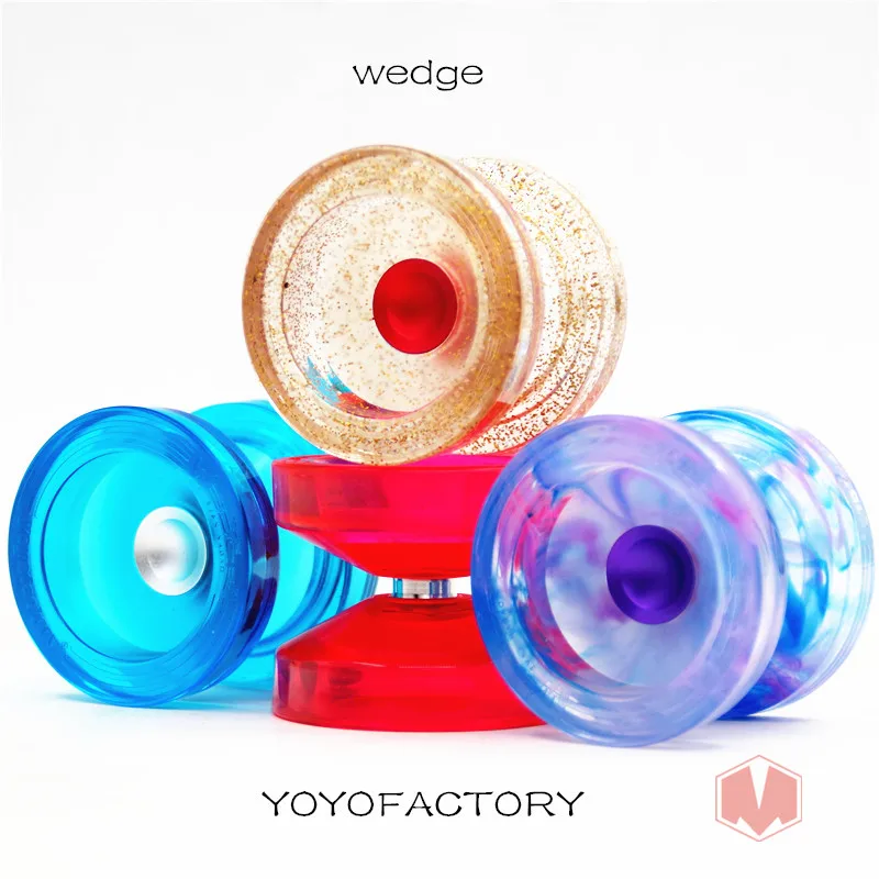Yyf Wedge Yoyo Pc Version Rubber Professional 1A Pom Yo-yo - £36.59 GBP