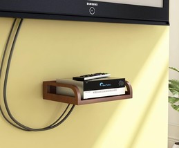 Engineered Wood Set Top Box Stand Wall Mount for Home Wall Shelf for Hol... - $39.59