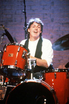 Paul McCartney playing drums concert Wings 11x17 Mini Poster - £15.73 GBP