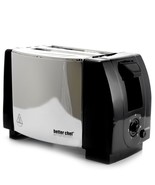 Better Chef Two Slice Toaster-Stainless Steel - $79.58 CAD
