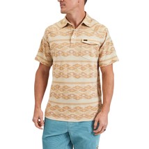 Howler Brothers ranchero jacquard polo in Taki Brown Rice - £49.74 GBP