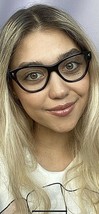 PRADA VPR 2S3 AU2-1O1 52mm Tortoise Cats Eye Women&#39;s Eyeglasses Frame #6 - $189.99