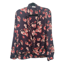 WEST K Stitch Fix Floral Surplice High Low Blouse Size XL Work Casual Go... - €15,51 EUR
