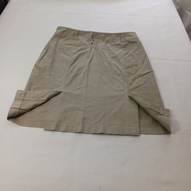 Carolina Blues Women’s 16 Tan/Khaki Cotton Blend Back Slits Pocket Stretch Skirt image 10