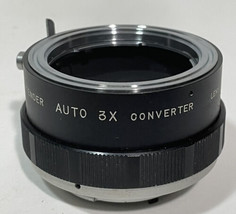 Spiratone Tel-X-Tender Auto 3X Converter Lens for Minolta w/Case Made In... - $9.85