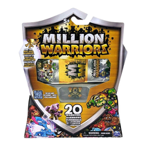 Million Warriors 20 Pack Blind Bags Mega Awesome Silver Box Rare W Bam Bam - £9.03 GBP