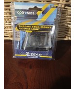Optronics Chrome Stud-mount License Plate Light LP41CS - $165.32 MXN
