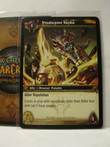 (TC-1587) 2008 World of Warcraft Trading Card #183/252: Vindicator Vasha - $1.00