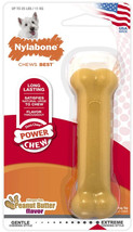 Nylabone Dura Chew Bone Peanut Butter Flavor Regular - 4 count Nylabone Dura Che - £20.24 GBP