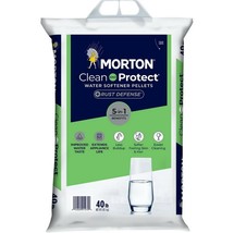 (40 lbs.) Morton Clean and Protect with Rust Defense Water Softener Pellets - £54.27 GBP