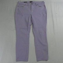 NYDJ 14 Lift Tuck Ami Skinny Legging Lavender Purple Stretch Denim Womens Jeans - £14.26 GBP