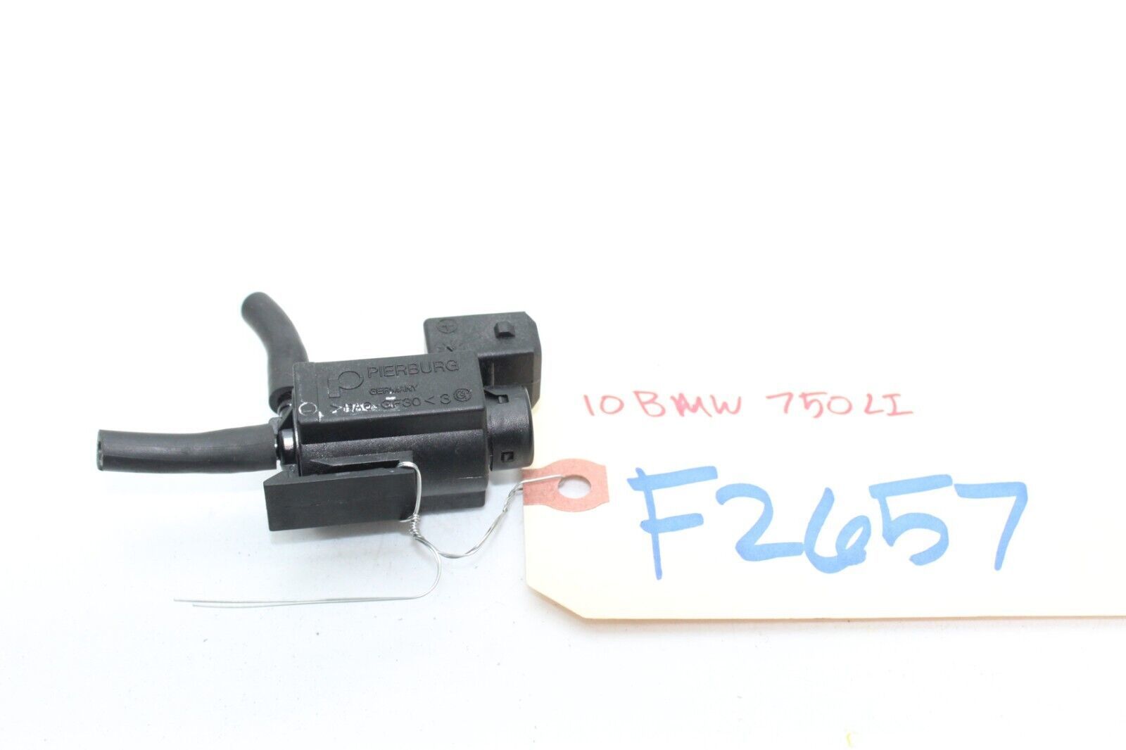 09-15 BMW 750LI Vacuum Pressure Valve F2657 - $34.40