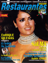 Salma Hayek, Enriguq Iglesias En Restaurantes Dec 2008 - £3.91 GBP