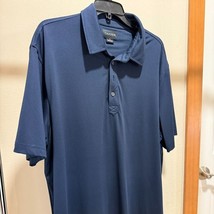 Chase 54 Men’s Golf Polo Shirt XL Navy Blue Moisture-Wicking Performance... - $379.81 MXN