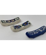 Polish Pottery Ceramika Artstyczna Boleslaviec Knife Rests Lot of 3 - $442.89 MXN