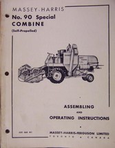 Massey Harris 90 Special Combine Operator&#39;s Manual - £7.99 GBP