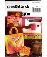 Uncut Fat Quarters Sewing Accessories Butterick 4476 Pattern Organizer C... - £5.57 GBP