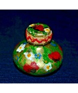Vintage Handmade Hand Painted Snuff Perfume Bottle - $22.94 CAD