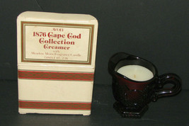 Vintage Avon 1876 Cape Cop Collection CREAMER Red Sandwich Glass - £19.76 GBP