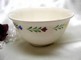  2469 Antique Metlox Pottery California Floral Small Mixing Bowl - $15.00
