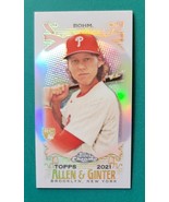 2021 Topps Chrome Allen &amp; Ginter Alec Bohm Mini RC card #100 - $10.21 CAD