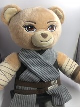 Build A Bear Star Wars Rey The Force Awakens Plush Bear 17&quot; - £12.41 GBP