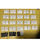 Large Lot 46 Pairs Seoul Stone Stud Cubic Zirconia Nickel Free/ Lead Fre... - $3,420.73 MXN
