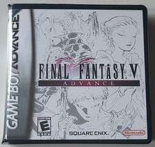 Final Fantasy V Case Only Game Boy Advance Gba Box Best Quality Available - £10.99 GBP