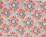 Peva Vinyl Tablecloth 52&quot;x70&quot;Oblong(4-6 people)RED,PINK &amp; BLACK ROUND FL... - $12.86