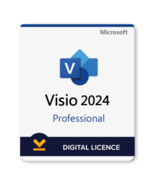 Microsoft Visio Professional 2024 PC Digital Version New - €172,88 EUR
