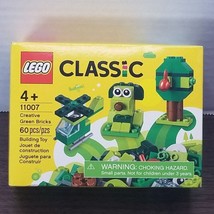 LEGO Creative Green Bricks LEGO Classic (11007) NEW 60 Pieces Ages 4+ - £3.34 GBP