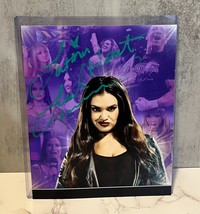 Shaul Guerrero Latina Heat Autographed 8x10 WWE NXT AEW Eddie&#39;s Daughter - £13.22 GBP