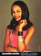 Samantha Mumba - Freddie Prinze Jr - 11" x 8" Teen Magazine Pinup Mini P... - $4.94