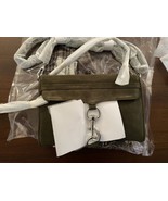 NEW Rebecca Minkoff Mini M.A.C. Crossbody Handbag Green Olive NWT - £69.89 GBP