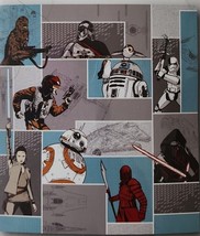 Disney ~ STAR WARS ~ Reversible Comforter ~ Twin Size ~ 61&quot; x 86&quot; ~ Poly... - £29.96 GBP