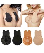 Women&#39;s 4 Pcs Invisible Breast Nipple Cover Lift Sticky Silicone Gel Pus... - £6.12 GBP