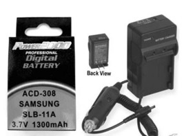 Battery + Charger Samsung EC-CL80ZZBPBUS ECCL80ZZBPBUS - £21.22 GBP