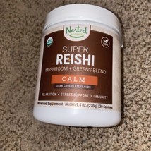 Nested Naturals Super Reishi Mushroom Powder Plus 20+ Whole Foods Greens... - $19.99