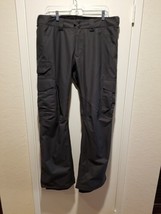 Burton Men's Dry Ride Snowboarding Ski Pants, Size Large, Charcoal Gray - $118.80