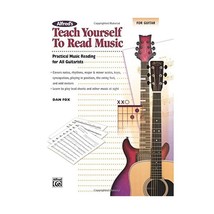 Alfred&#39;s Teach Yourself to Read Music for Guitar: Practical Music Reading for Al - $21.00