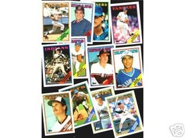 100 - 1988 Topps baseball cards Bundle different LOT - £2.78 GBP