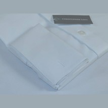 Men's Tuxedo Shirt Christopher Lena 100% Cotton Wrinkle Free C507KS0F White Wing image 3