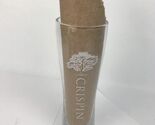 Crispin Hard Apple Cider Tall Pilsner Glass Rare USA RUGBY SPONSORED !!! - $6.93