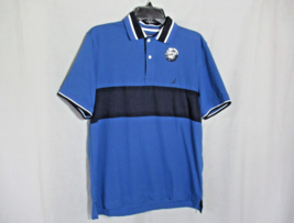 Nautica men&#39;s polo shirt Small blue Super Soft short sleeve golf resort ... - £17.82 GBP