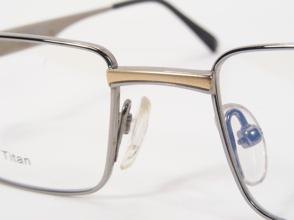 Optik Fleckenstein 4181 1 Silver /Gold UNIQUE RARE EYEGLASSES Titan 53-18-140mm Item image 6