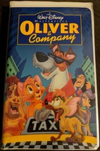 Oliver And Company (Vhs, 1996) Walt Disney Masterpiece - £6.20 GBP