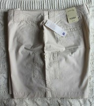 St. Johns Bay Petite Stretch Women&#39;s Beige Shorts ~16P~ - £14.93 GBP